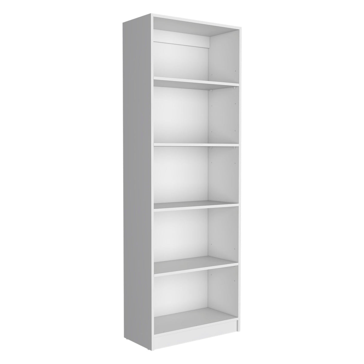 White bookcase from 3-piece living room set, spacious design on Tampa Home & Garden Store