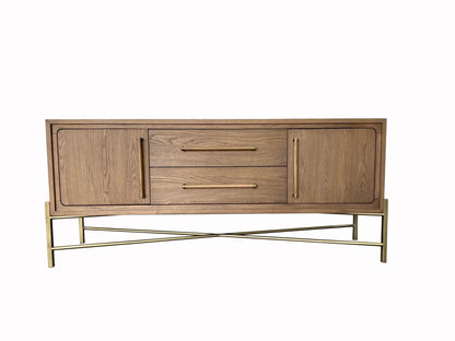 Base Sideboard Latte Finish and USB Charging