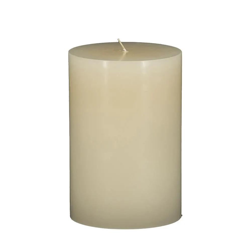 Unscented soy wax candle set of 2, ivory cylinder by Unique Piece Furniture on Tampa Home & Garden Store