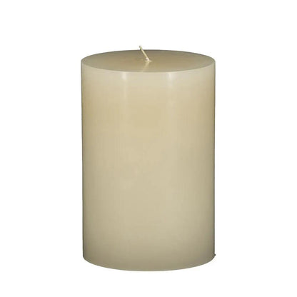 Unscented soy wax candle set of 2, ivory cylinder by Unique Piece Furniture on Tampa Home & Garden Store