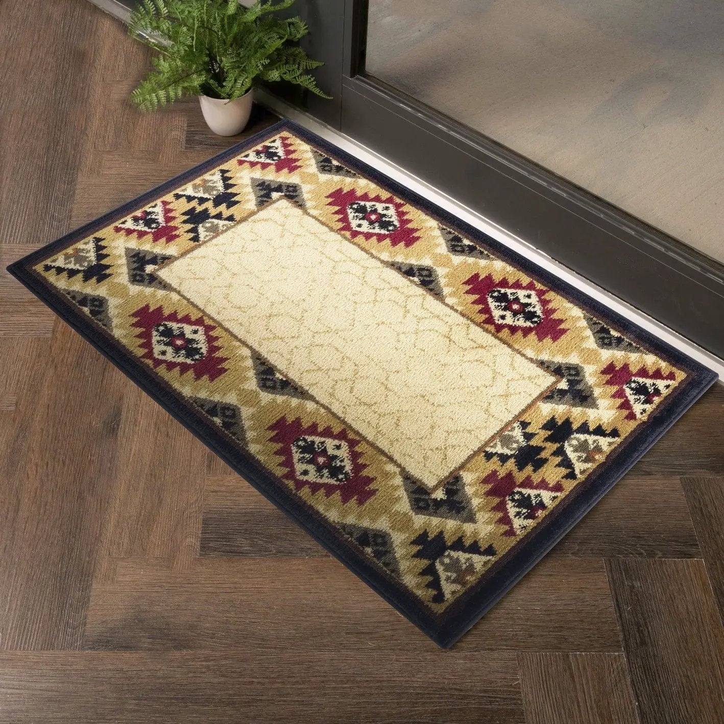 Tribes Southwest Area Rug With Vibrant Colors