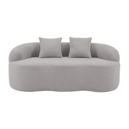 Curved Loveseat Sofa And High Quality Foam