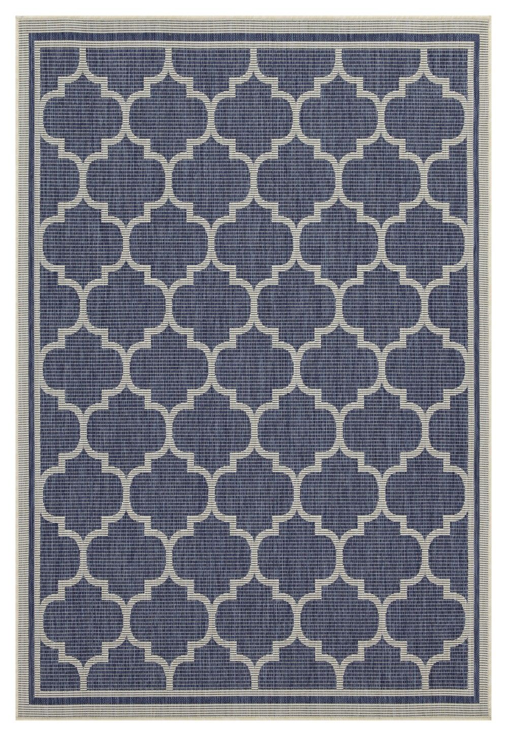 Sunshine Trellis Pattern Indoor and Outdoor Rug