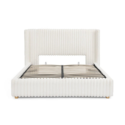 Vertical Striped Bed with Gas Lift Storage
