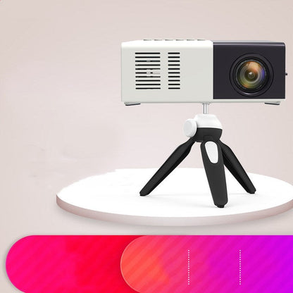 Handheld mini LED projector, white and black body, Sell My Stuff multimedia projector on Tampa Home & Garden Store