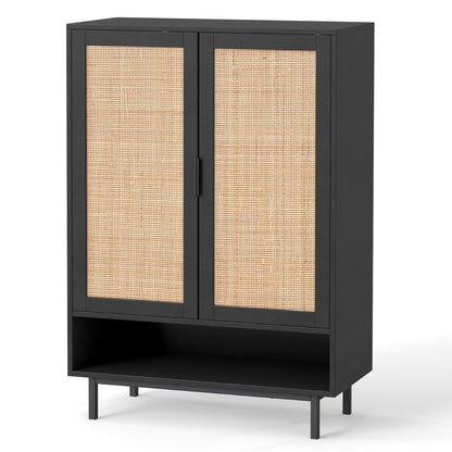 Six-Tier Tall Shoe Cabinet With Double Doors