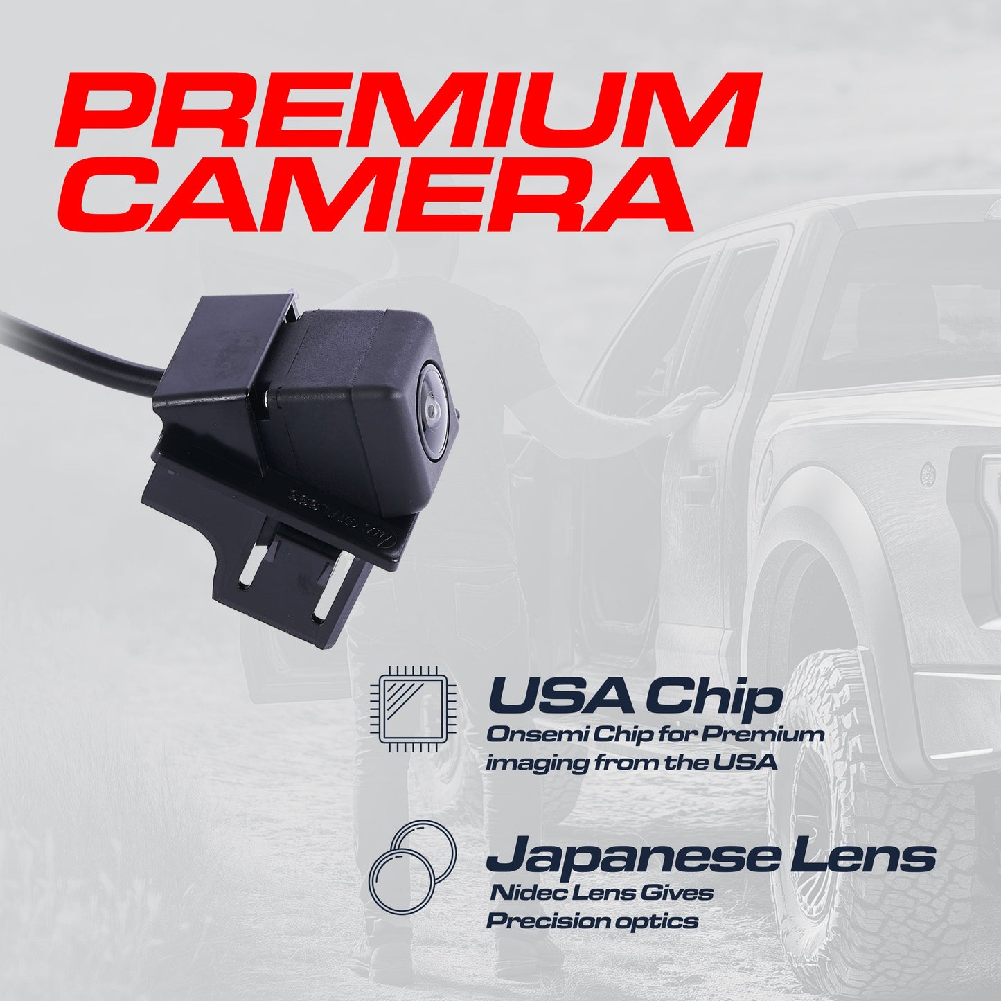 Chevrolet Spark OEM backup camera by Master Tailgaters; housing, part 42477239/95392692 on Tampa Home & Garden Store