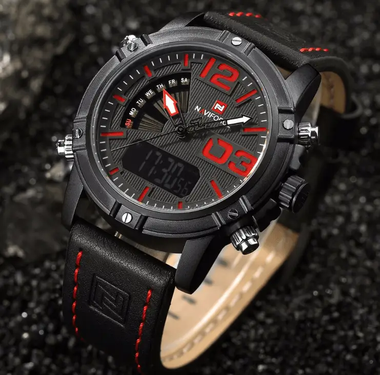 Men's Digital Analog Watch Multifunction