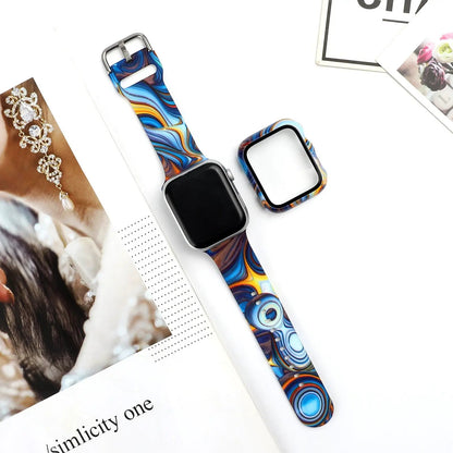 Trendy Silicone Watch Strap for Apple Watch