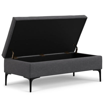 Rebecca Coffee Table Storage Ottoman Lift Lid
