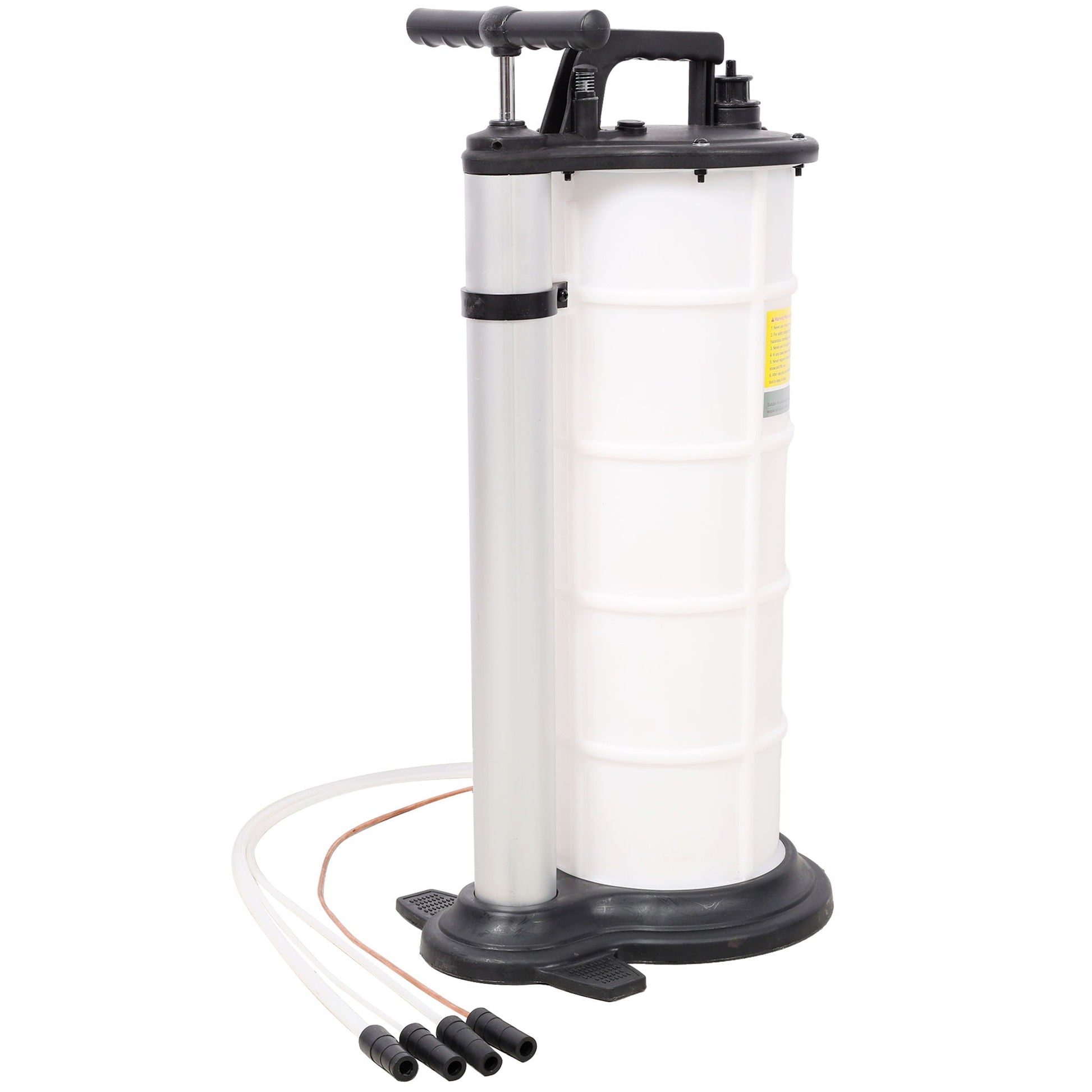Pneumatic manual oil extractor pump for automotive fluids by HouseOfZazla, white reservoir on Tampa Home & Garden Store