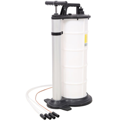 Pneumatic manual oil extractor pump for automotive fluids by HouseOfZazla, white reservoir on Tampa Home & Garden Store