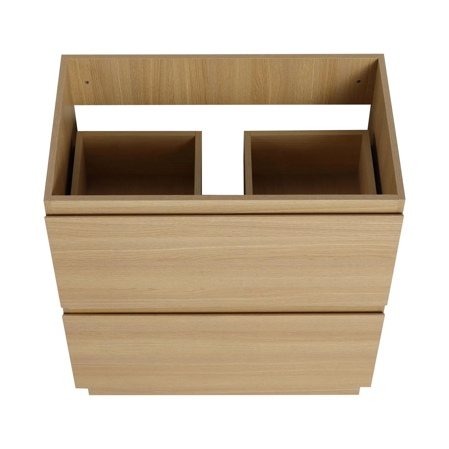 Modern Freestanding Vanity with Double Drawer