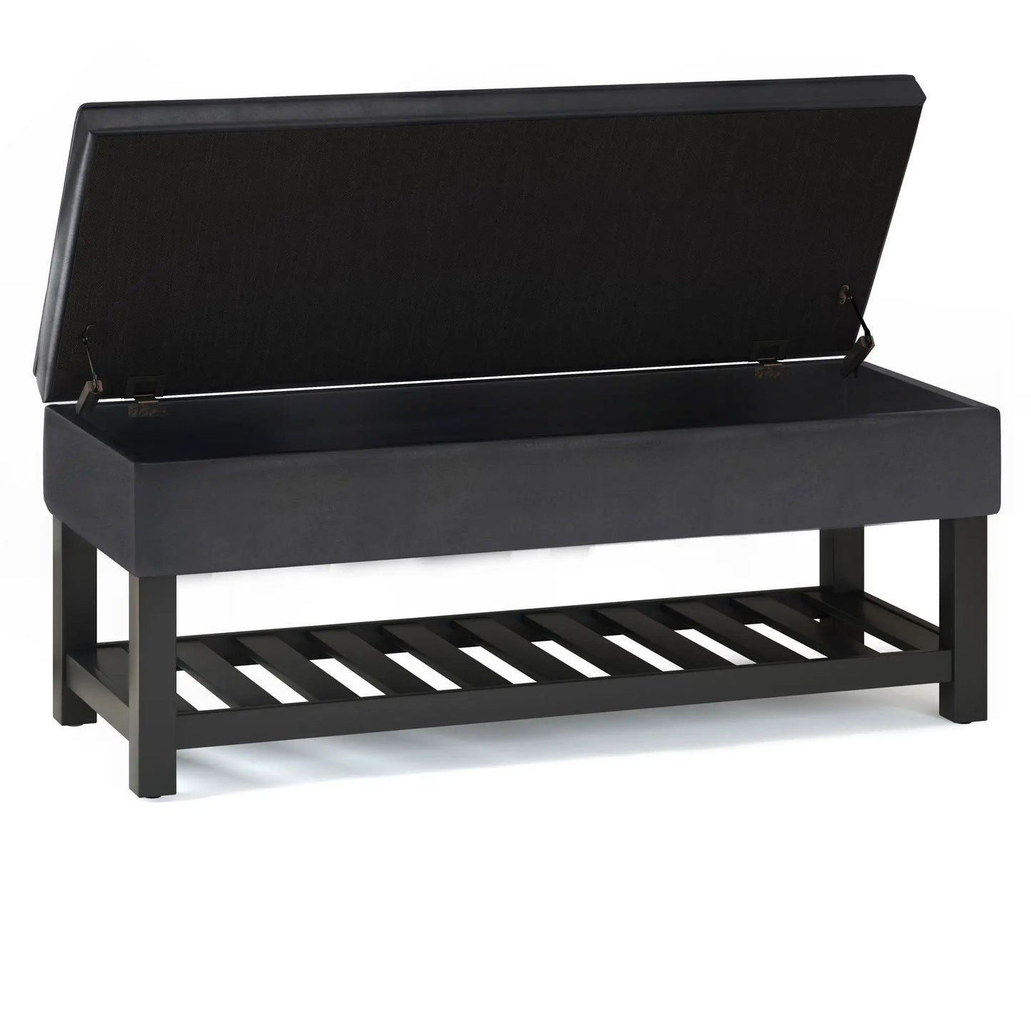 Cosmopolitan Storage Ottoman Bench Open Bottom