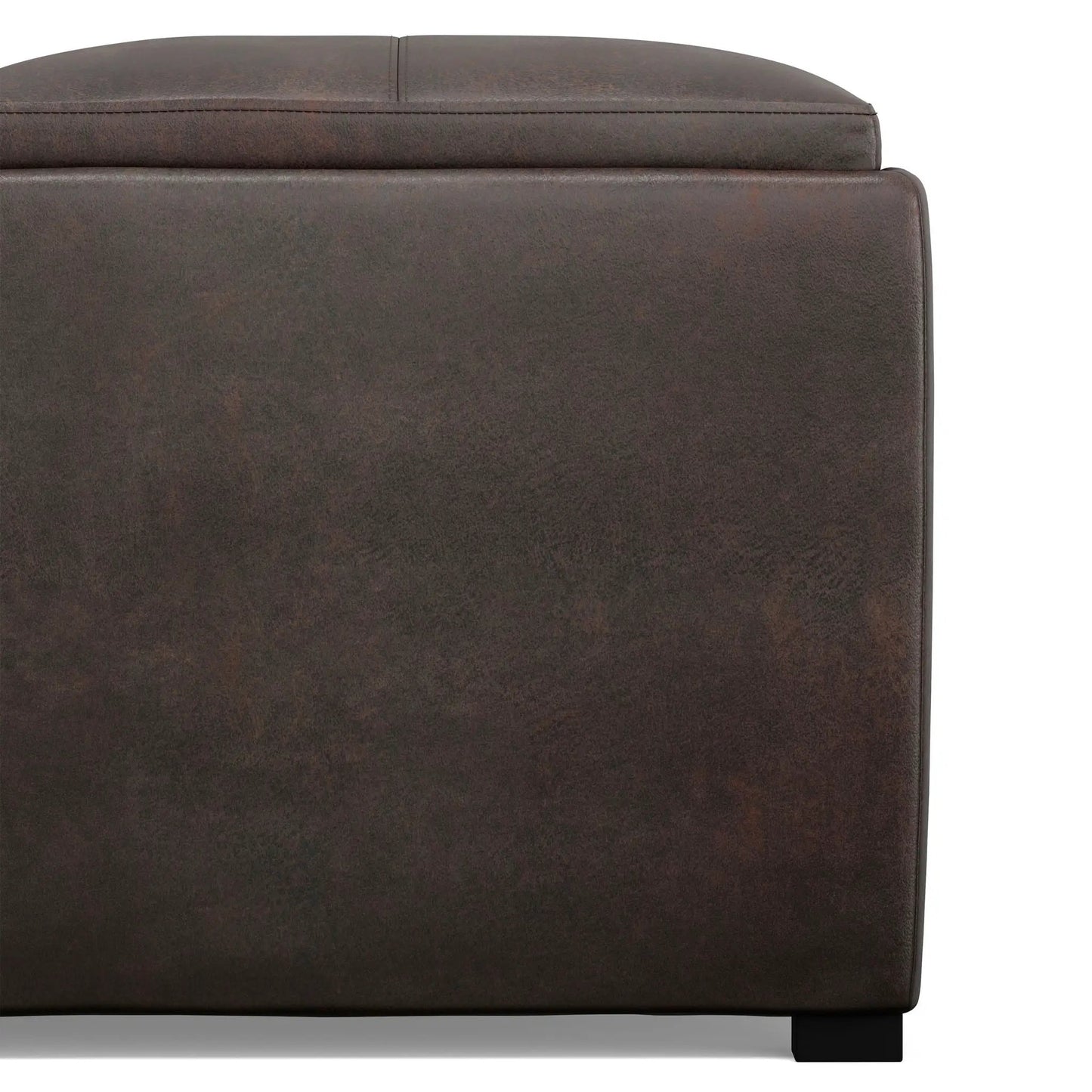 Avalon Upholstered Coffee Table Storage Ottoman