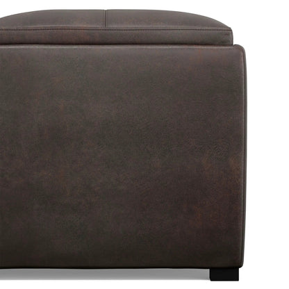 Avalon Upholstered Coffee Table Storage Ottoman