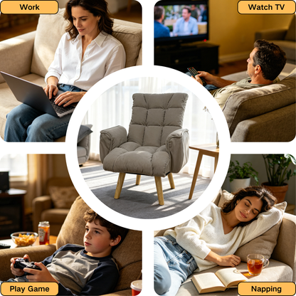 Rotatable and Adjustable Sofa Lounge Chair