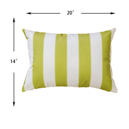 Horizon Stripe Pillow For Indoor And Outdoor Use