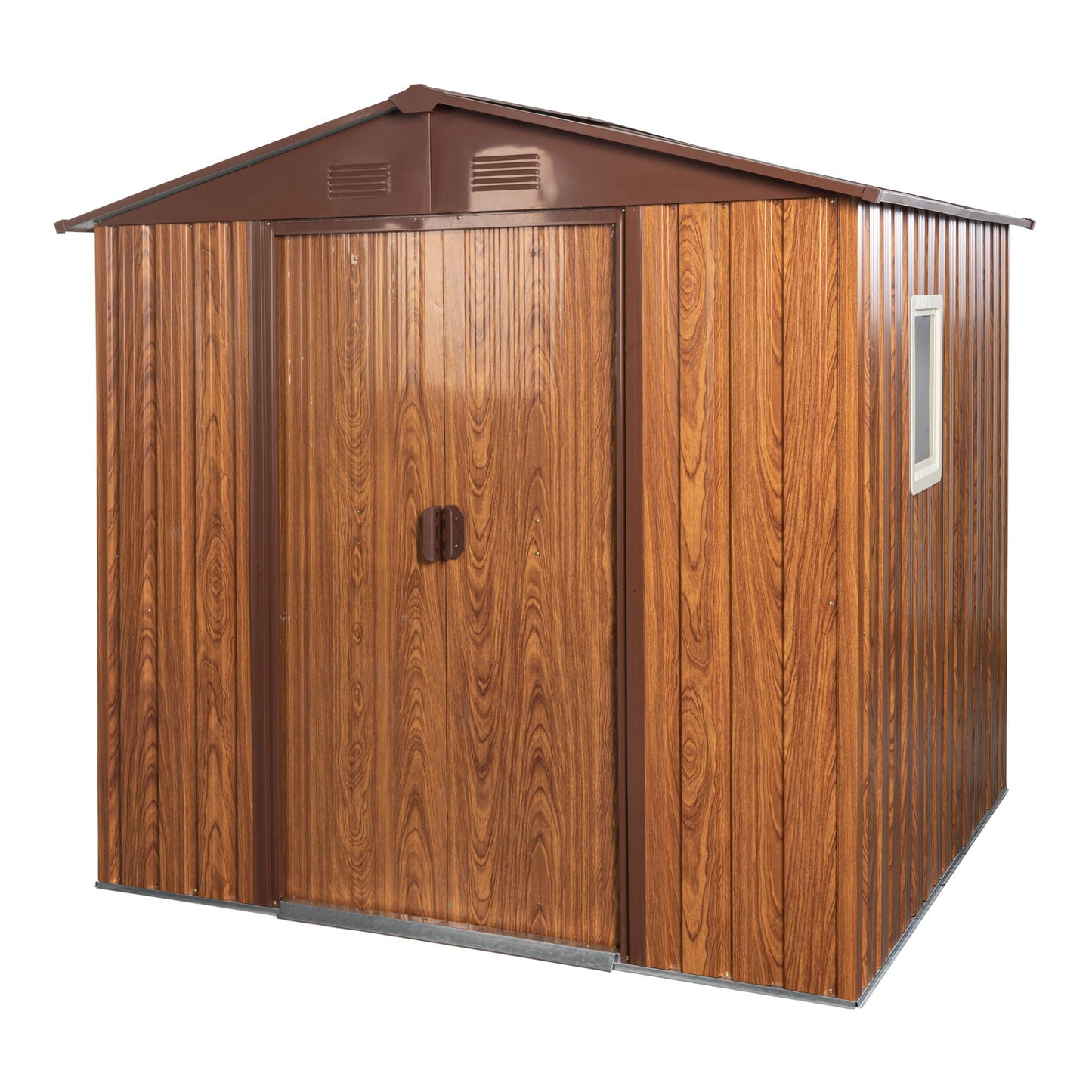 Outdoor Metal Storage Shed And Floor Base