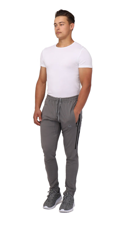 Ultimate Flex Jogger Sweatpants men's activewear SCR Sportswear gray with drawstring pockets on Tampa Home & Garden Store