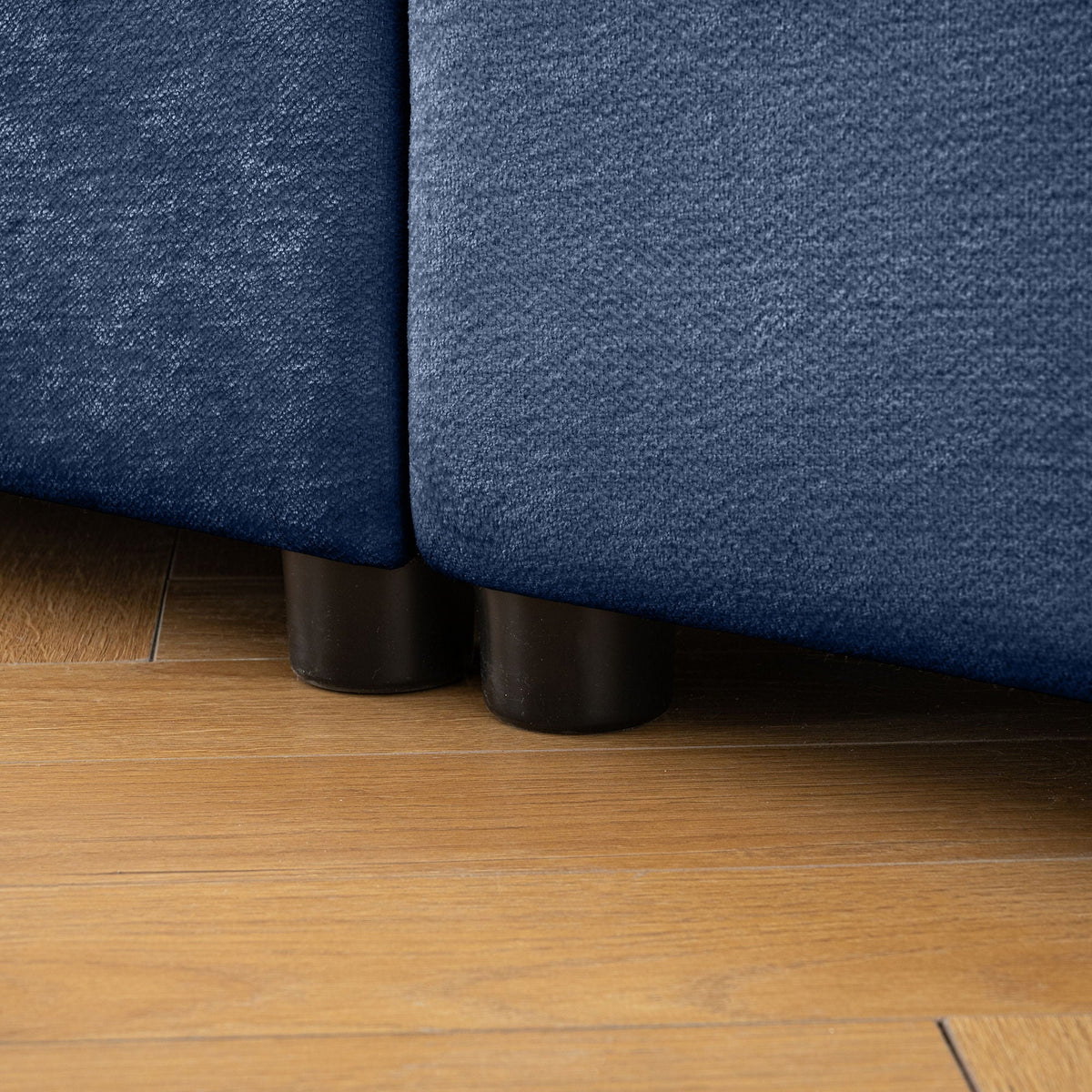 Modern Sofa with Storage and Cylindrical Backrest