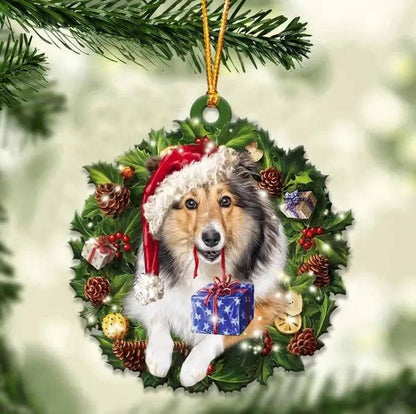 Car Pendant Sleeping Dog Angel Decor Hanging