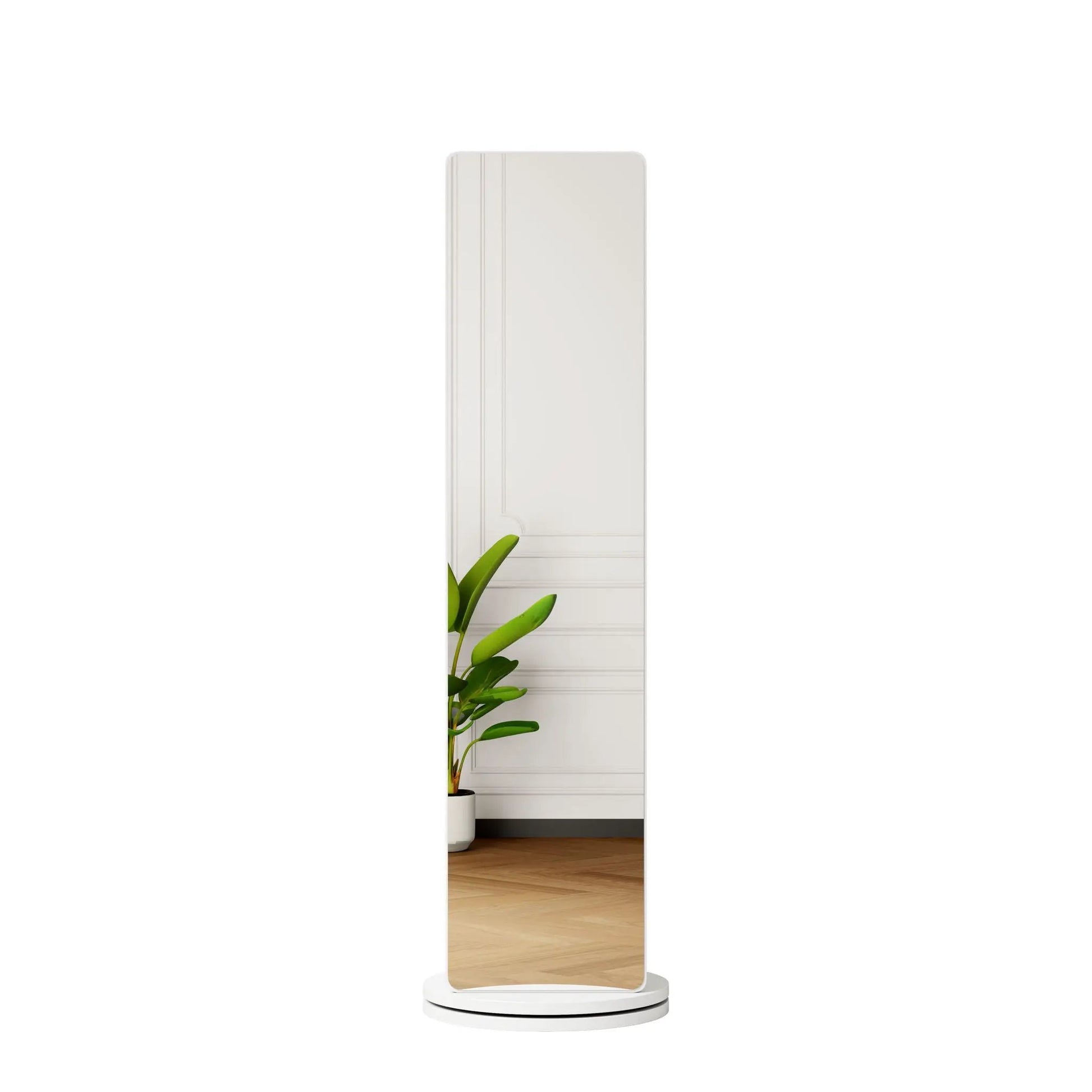 3 in 1 full-length clothing mirror by Unique Piece Furniture with white frame on Tampa Home & Garden Store