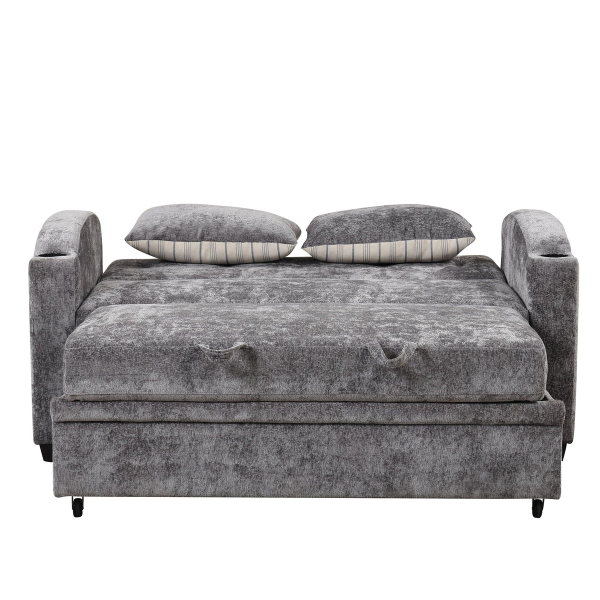 Convertible Sofa With Usb And Adjustable Backrest