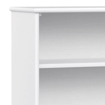 Draper Handcrafted Low Bookcase in Solid Wood