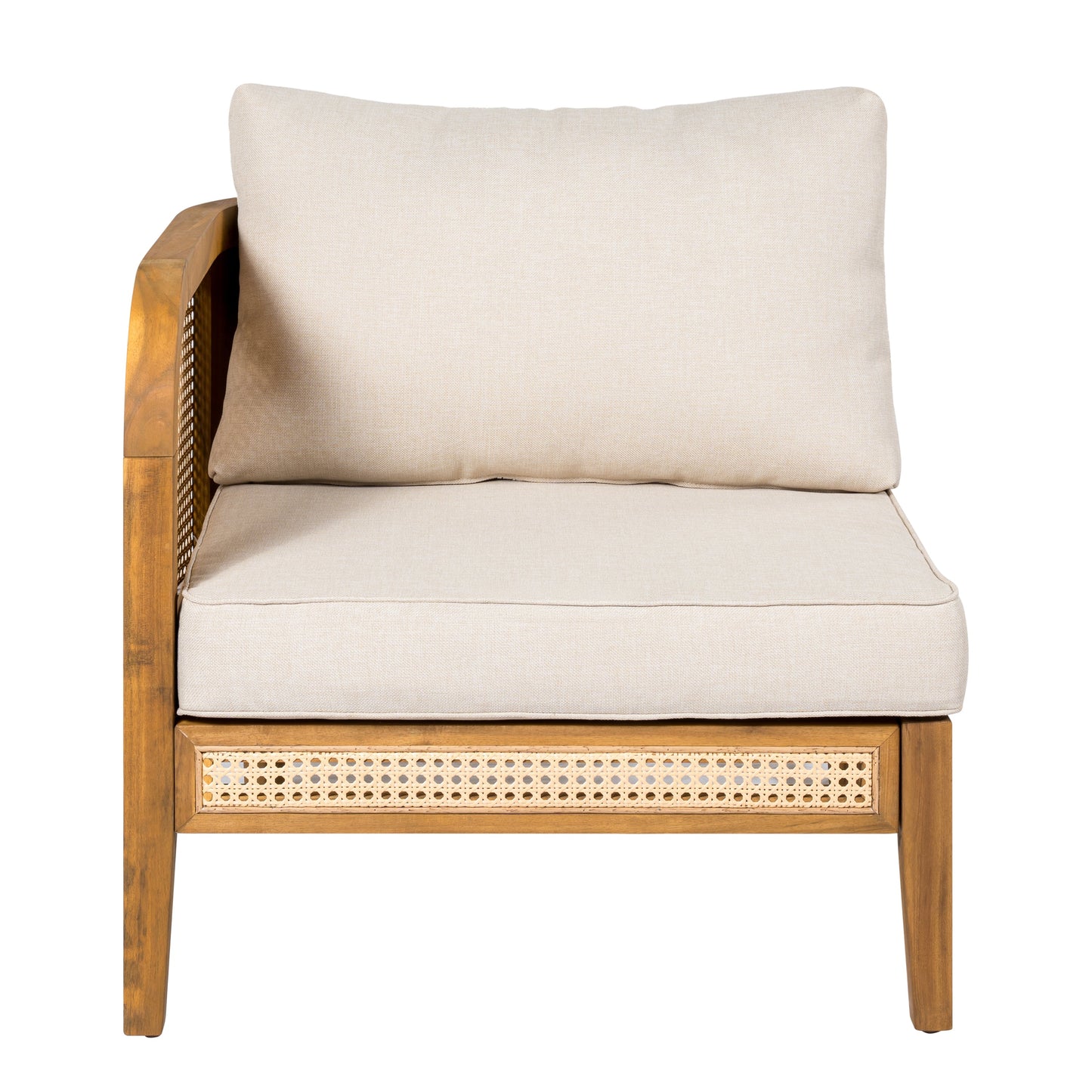 Kirkby 5 Seater Acacia Wood Sofa For The Garden