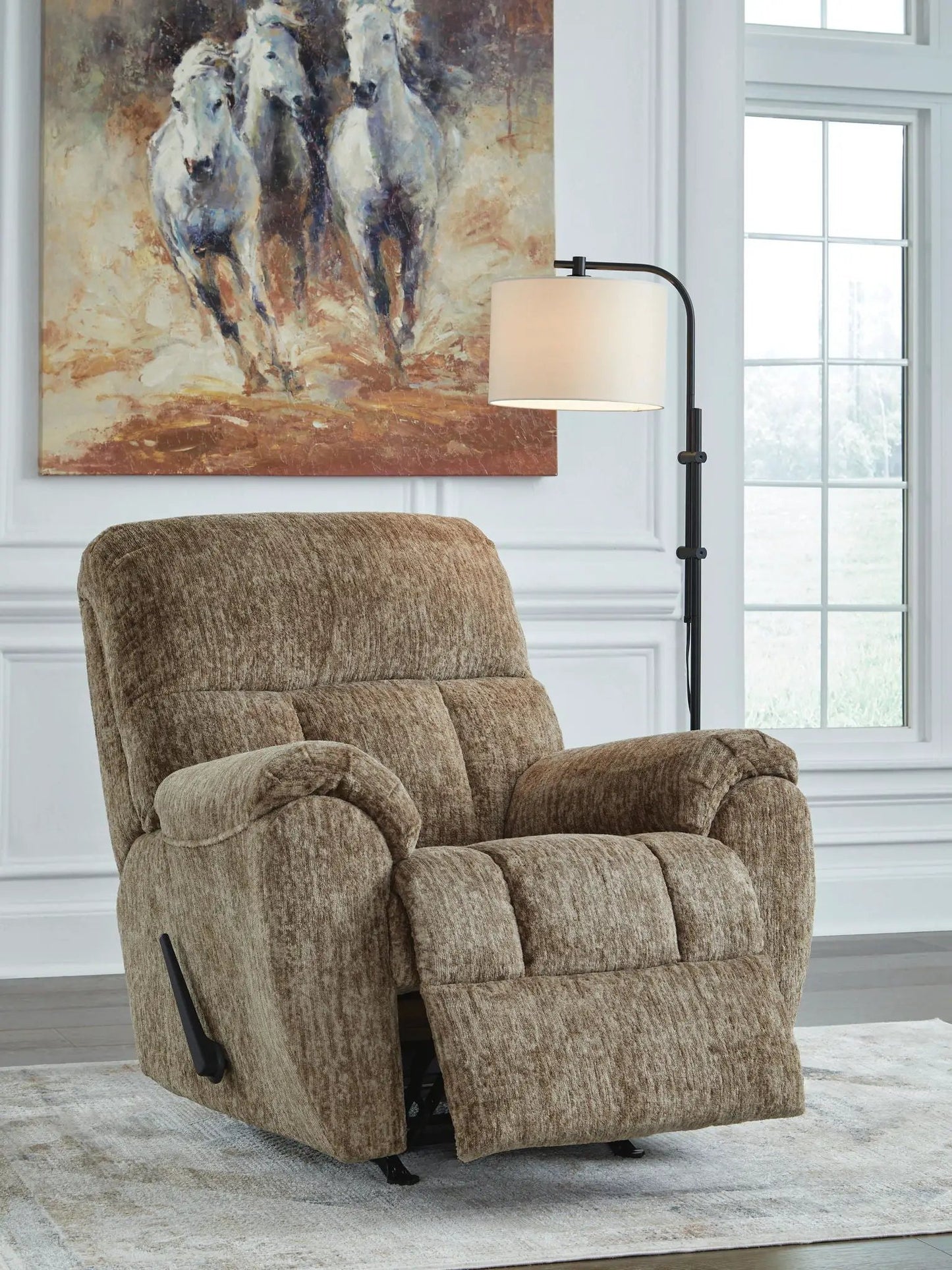 Stayfish Rocker Recliner with Plush Back Support