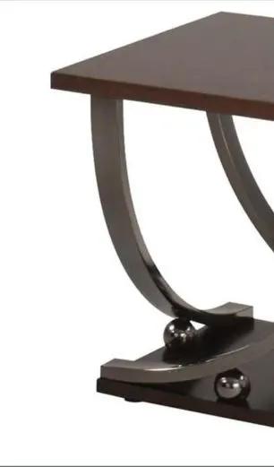 Isiah Table Modern Elegance Glass and Metal