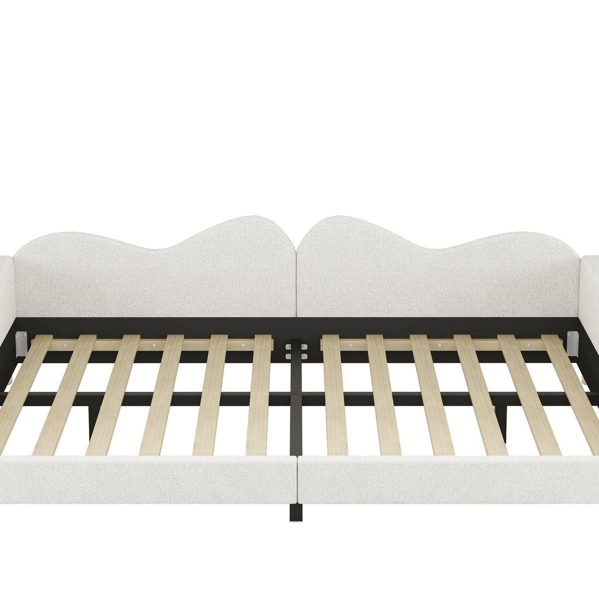Modern Sherpa Daybed and Cloud Shaped Backrest