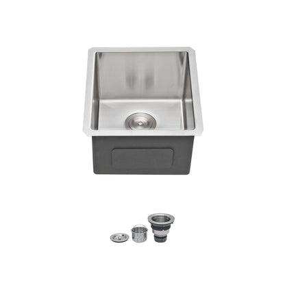The Deep Single Bowl Undermount Stainless Sink