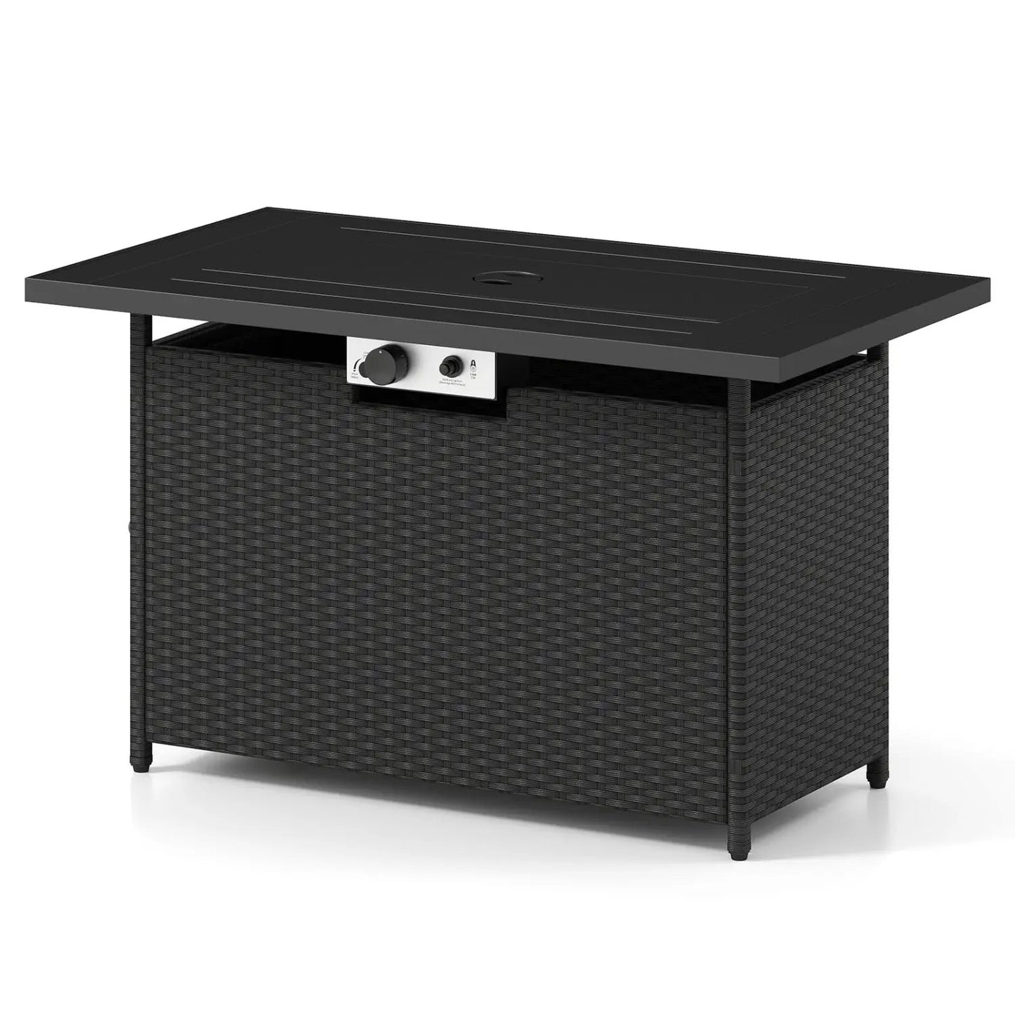 Propane Fire Pit Table with 50,000 BTU Burner