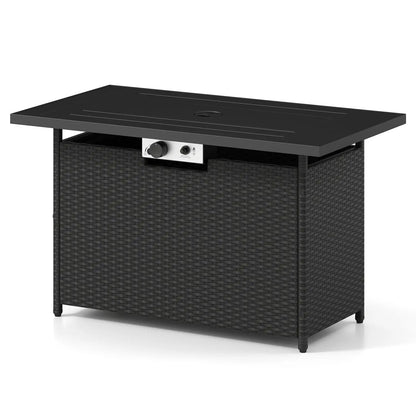 Propane Fire Pit Table with 50,000 BTU Burner