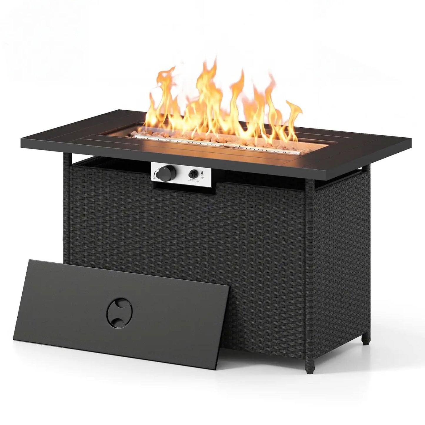 Propane Fire Pit Table with 50,000 BTU Burner