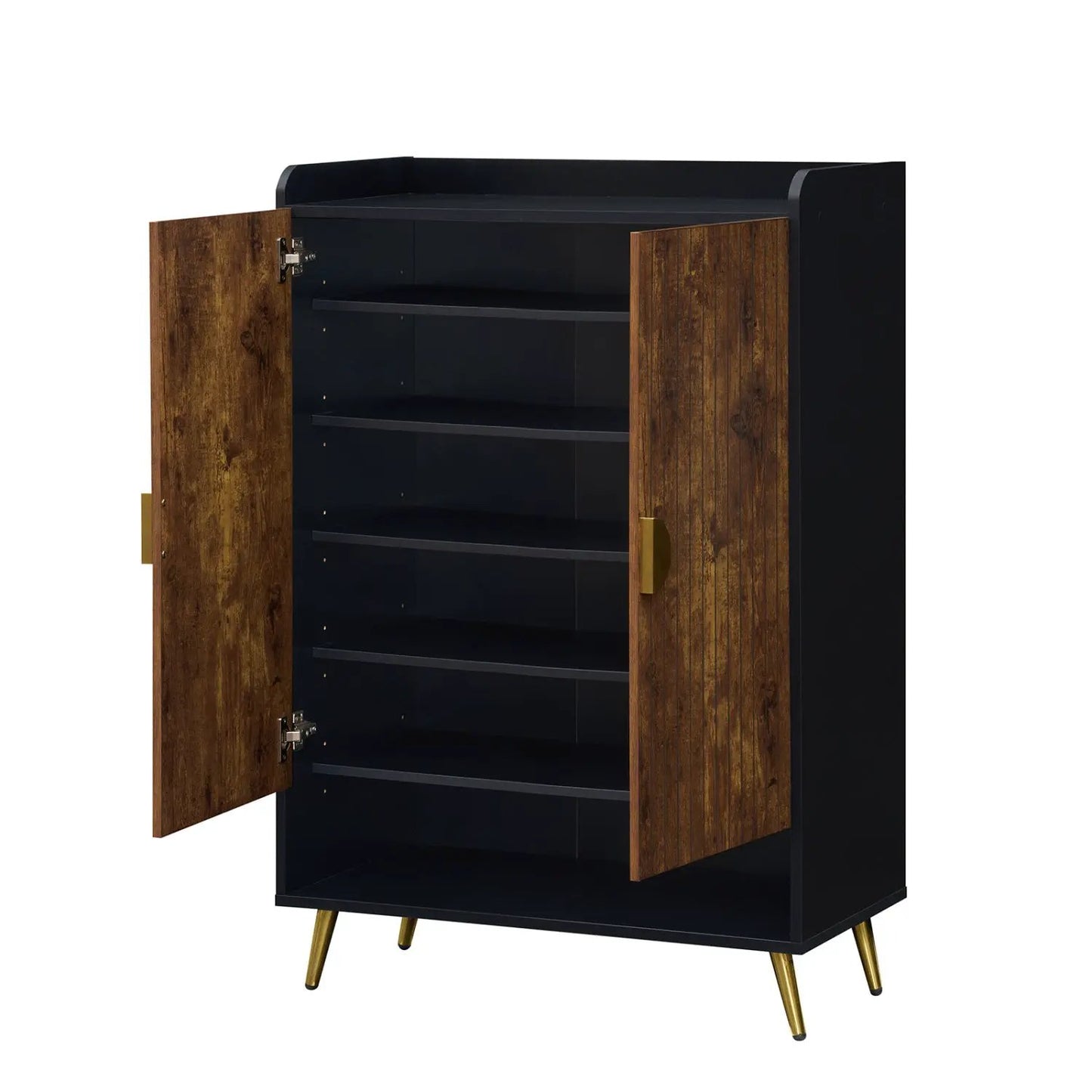 7 Tier Shoe Cabinet with Adjustable Shelves