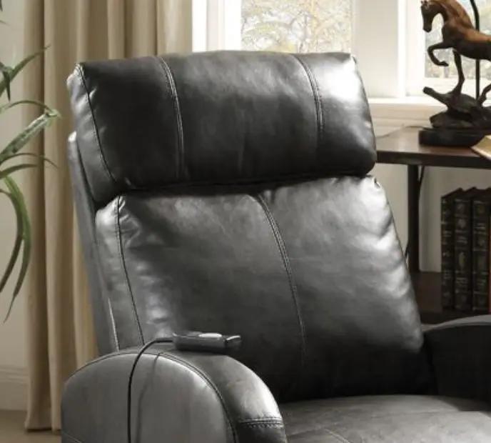 Ricardo power motion recliner & lift chair leather with remote on arm on Tampa Home & Garden Store