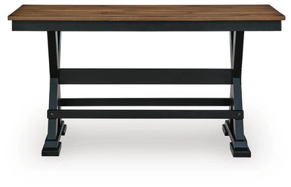 Wildenauer Dining Room Bench in Two Tone Finish