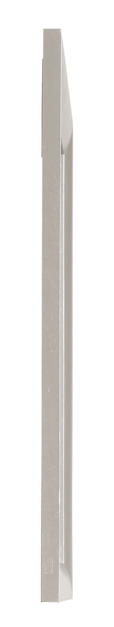 Modern design wall mirror with slim pearl silver metal frame on Tampa Home & Garden Store