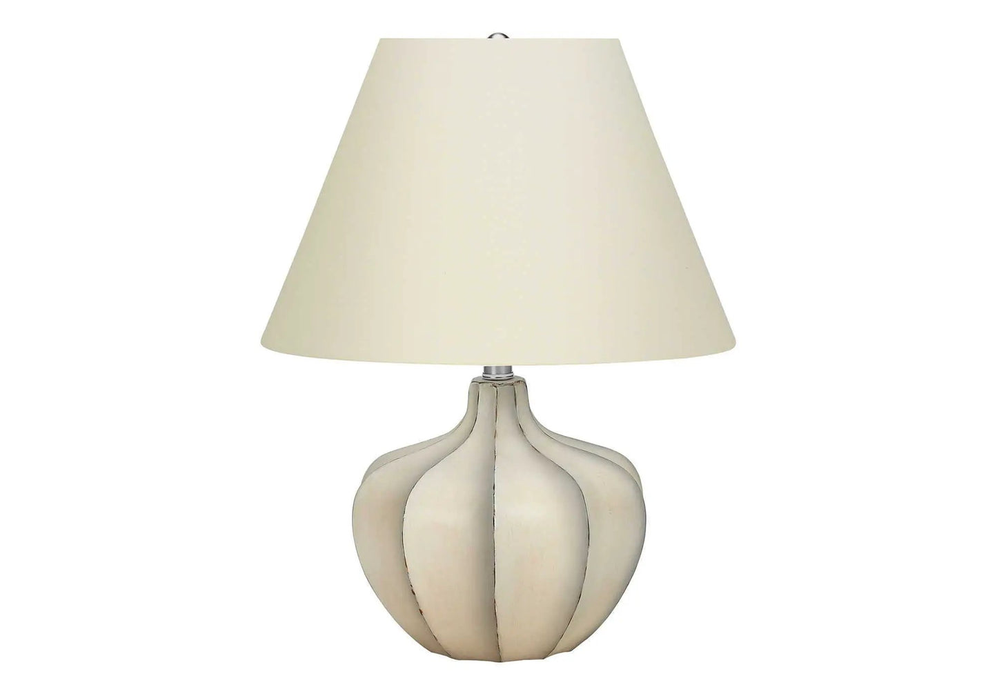 Table lamp resin transitional lighting cream shade beige base Unique Piece Furniture on Tampa Home & Garden Store