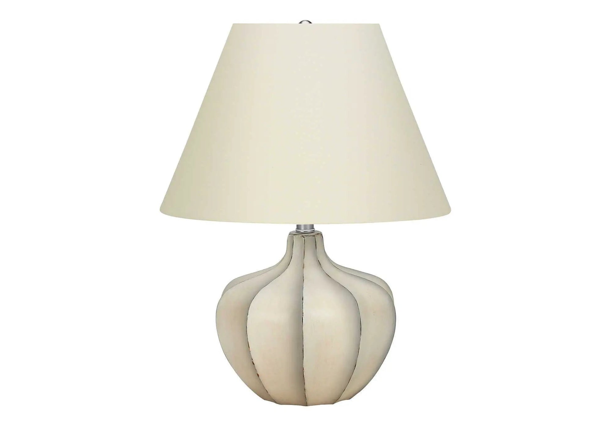 Table lamp resin transitional lighting cream shade beige base Unique Piece Furniture on Tampa Home & Garden Store