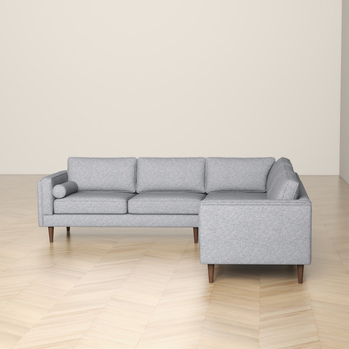 Modern Furniture and Amber Light Sectional Sofa