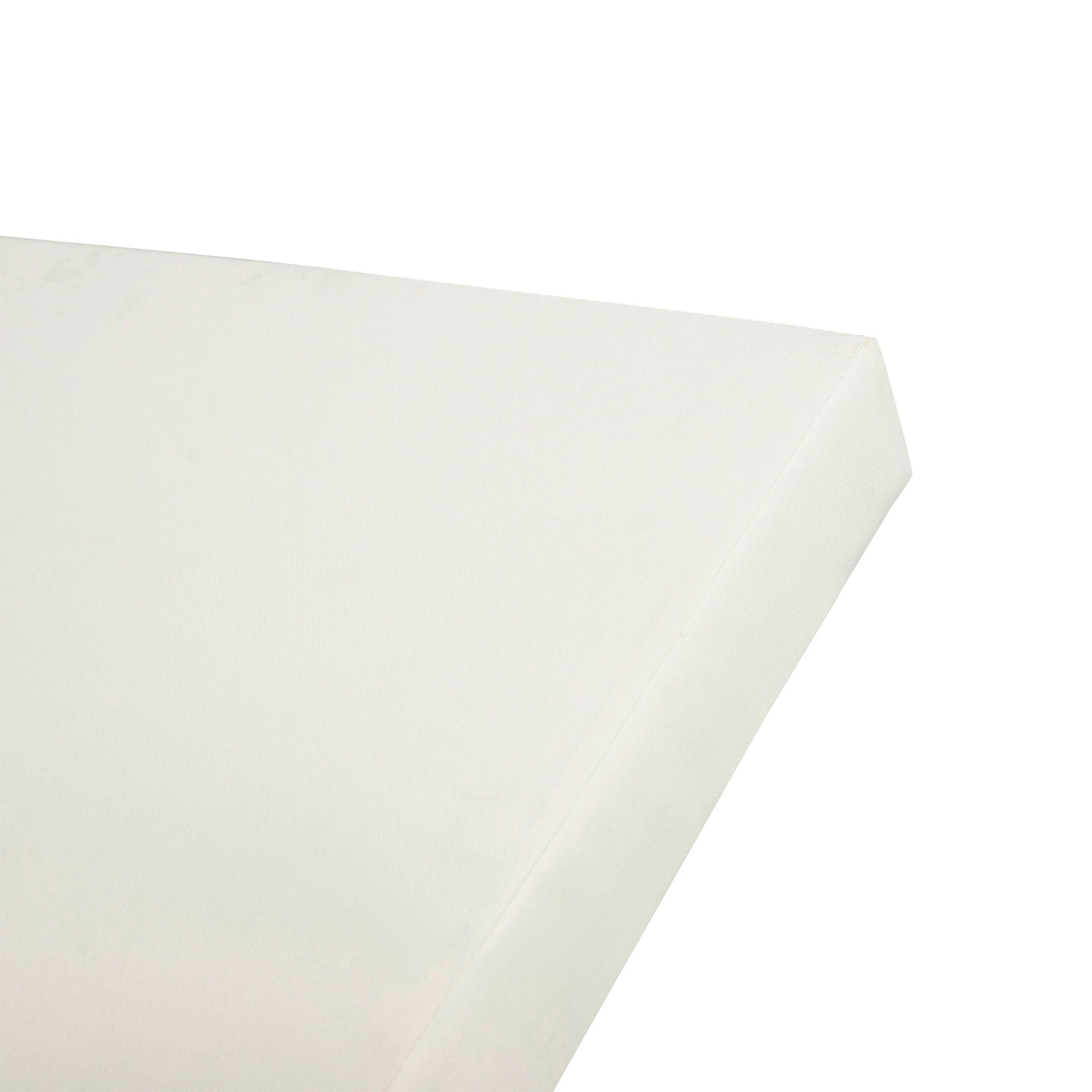 Lounge chaise cushion close-up, cream color, for premium acacia wood sunlounger on Tampa Home & Garden Store