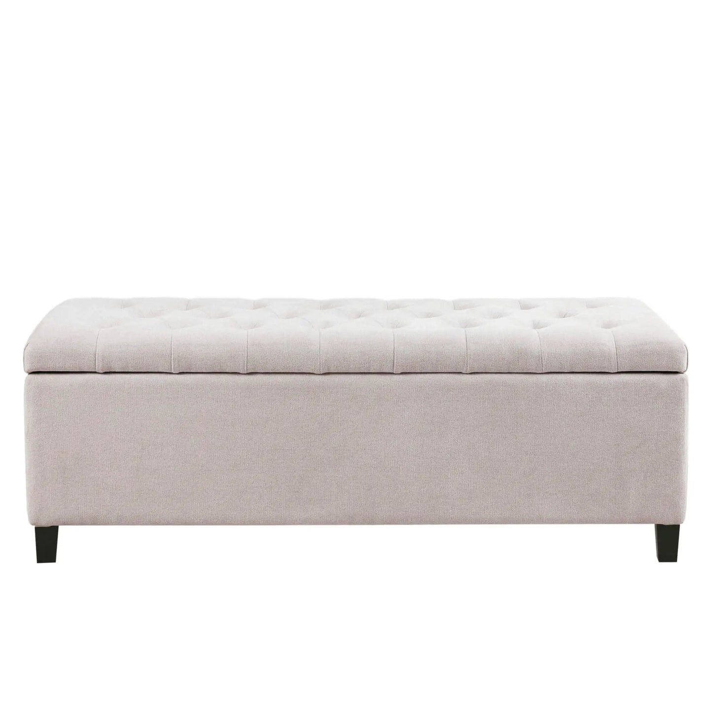 Tufted Top Storage Bench With Soft Close Lid