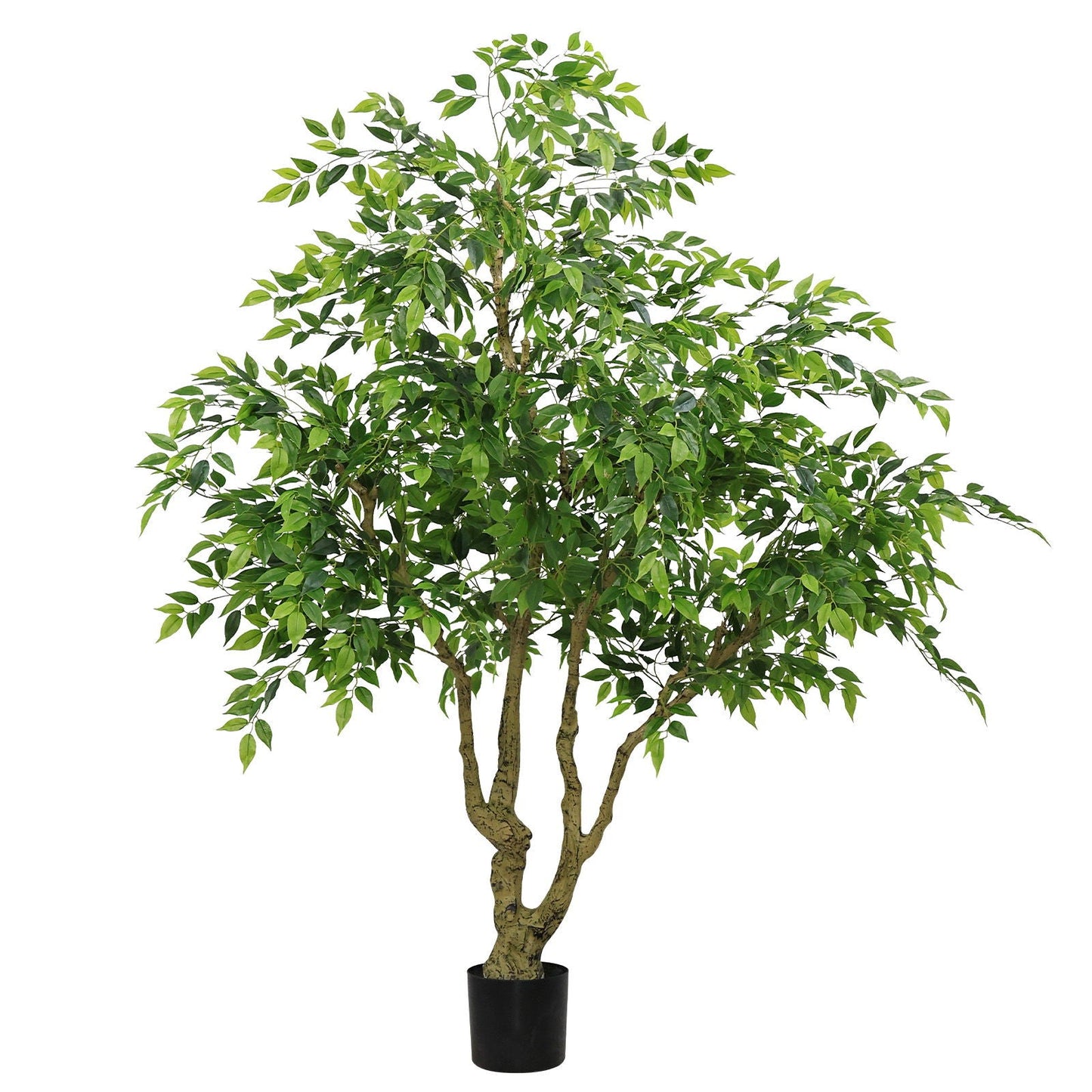 Large Artificial Green Banyan Tree With A Pot