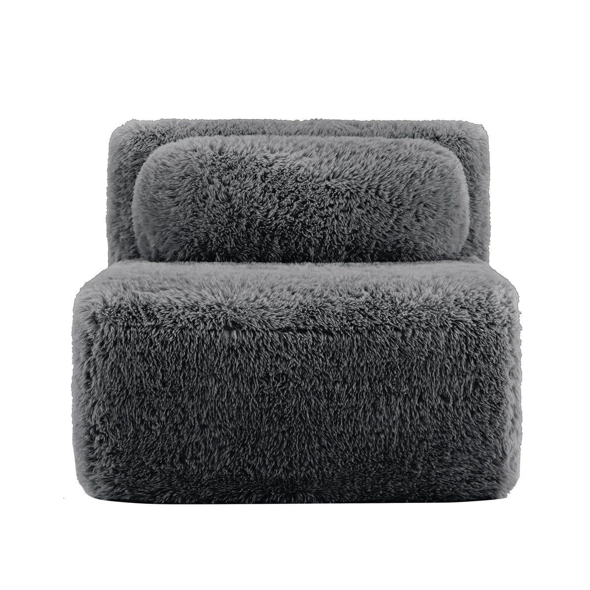 the Modular Aviana Sofa and Dark Fabric Trim