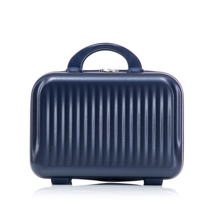 HouseOfZazla 14'/20' ABS spinner luggage set navy blue, hard-shell, 2-piece on Tampa Home & Garden Store