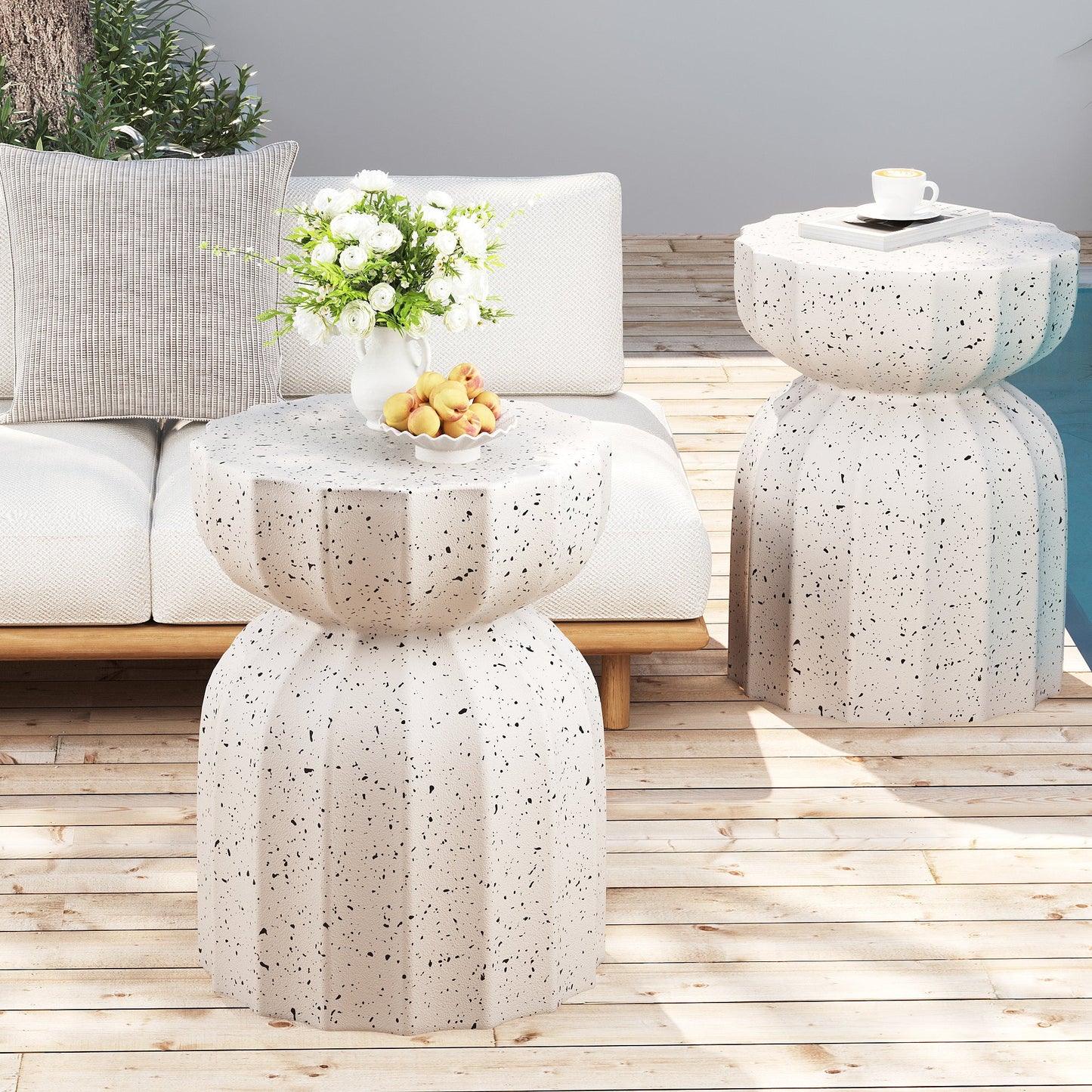Modern Waterproof Indoor and Outdoor Coffee Table